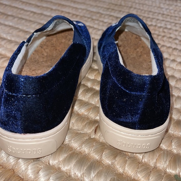 Soludos NWT velvet signature flat shoes 8 - Picture 2 of 11